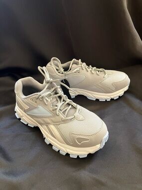 Reebok RB364 Hyperium Work Shoe Composite Toe, Women's 9M , Grey / Powder Blue